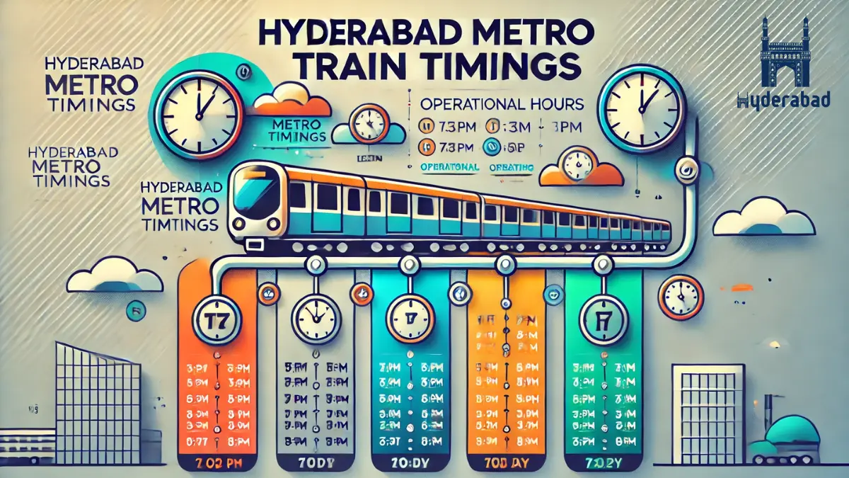 Hyderabad Metro Train Timings